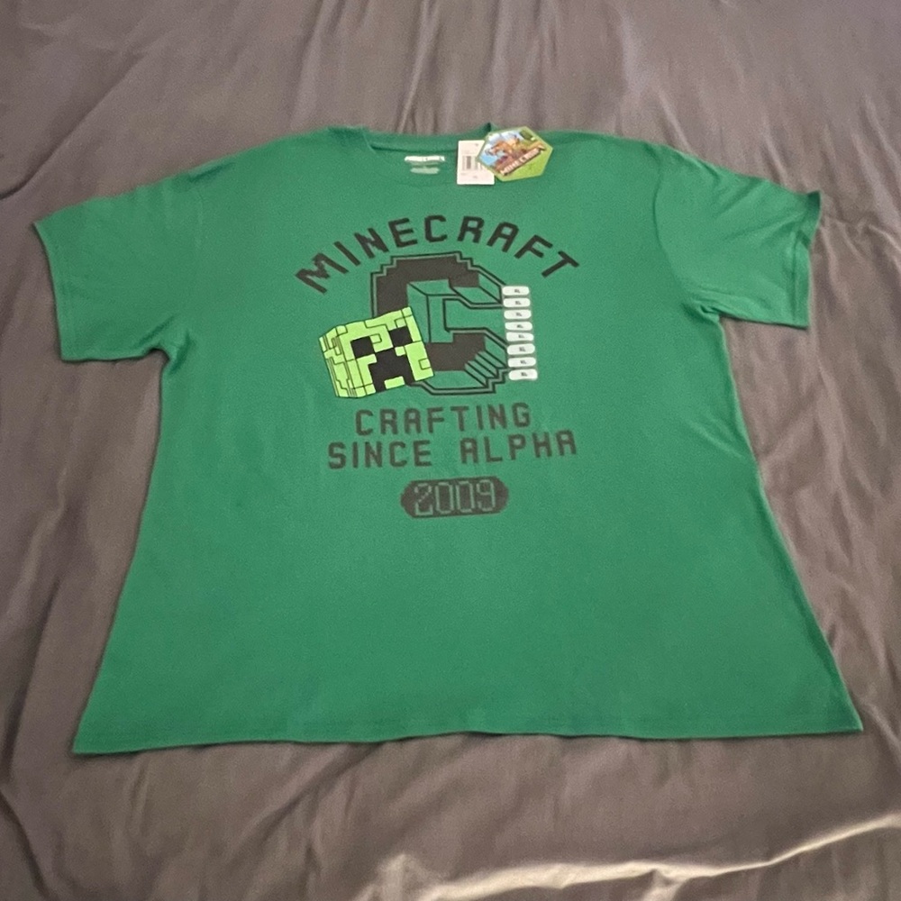Minecraft gaming graphic t-shirt New